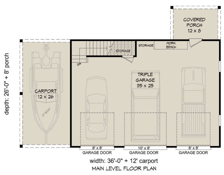 House Plan House Plan #27690 Drawing 1