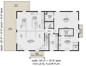 Main Floor  for House Plan #940-00619