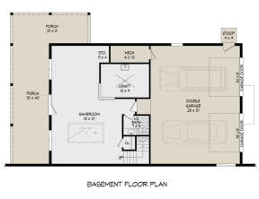 Basement for House Plan #940-00619