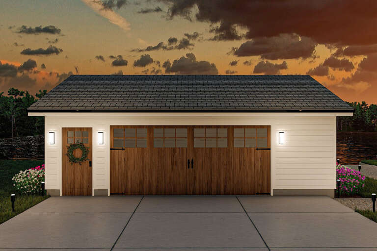Modern Farmhouse House Plan #963-00668 Elevation Photo