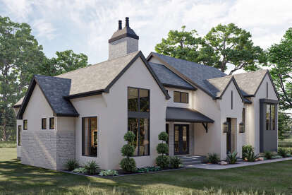 European House Plan #963-00671 Elevation Photo