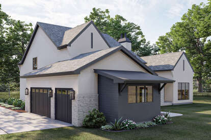 European House Plan #963-00671 Elevation Photo