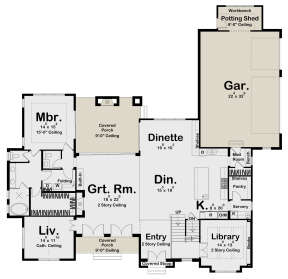 Main Floor  for House Plan #963-00671