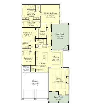 Main Floor  for House Plan #7516-00063