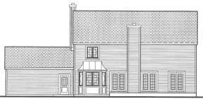 Farmhouse House Plan #033-00064 Elevation Photo