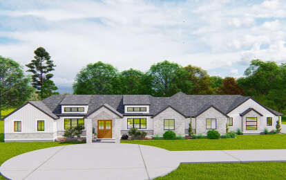 House Plan House Plan #27701 Front Elevation 