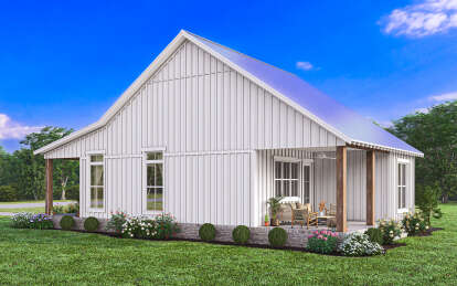 Modern Farmhouse House Plan #041-00297 Elevation Photo