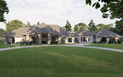 European House Plan #8318-00286 Elevation Photo
