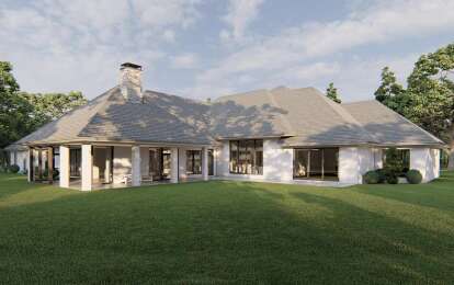 European House Plan #8318-00286 Elevation Photo