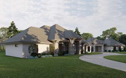 European House Plan #8318-00286 Elevation Photo