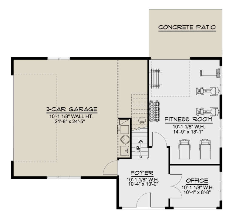 House Plan House Plan #27705 Drawing 1
