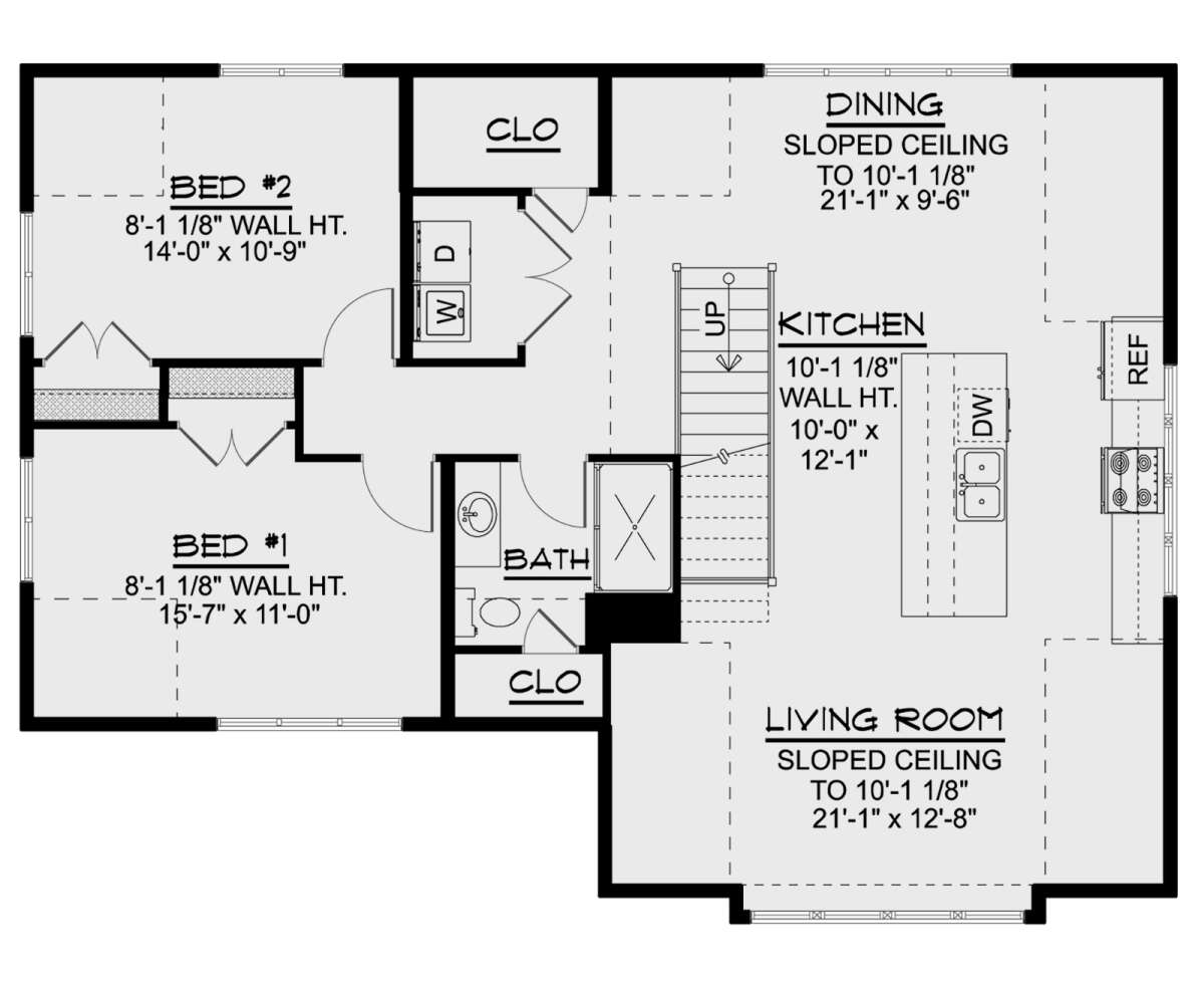 Second Floor for House Plan #5032-00164
