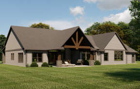 Craftsman House Plan #5032-00166 Elevation Photo