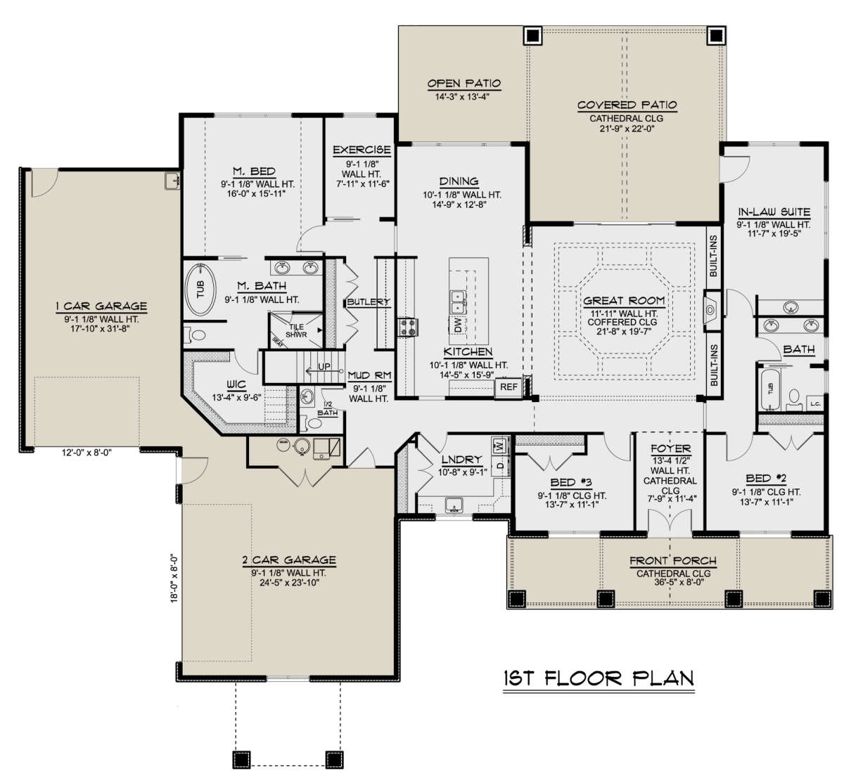Main Floor  for House Plan #5032-00166