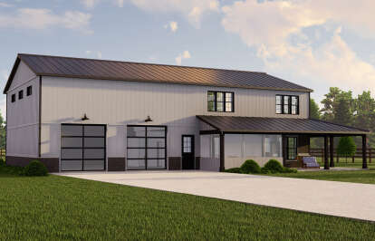 Barn House Plan #5032-00167 Elevation Photo