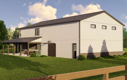 Barn House Plan #5032-00167 Elevation Photo