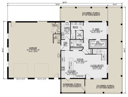Main Floor  for House Plan #5032-00167