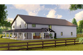 Barn House Plan #5032-00168 Elevation Photo