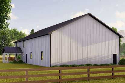 Barn House Plan #5032-00168 Elevation Photo