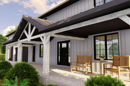 Barn House Plan #5032-00168 Elevation Photo