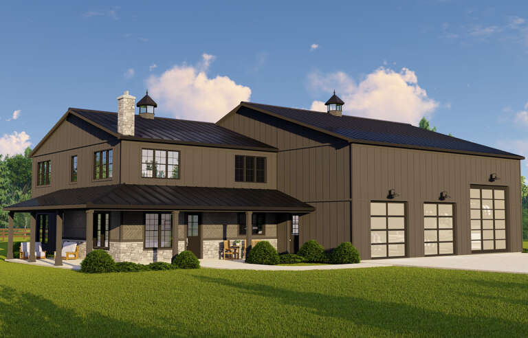 Barn House Plan #5032-00170 Elevation Photo