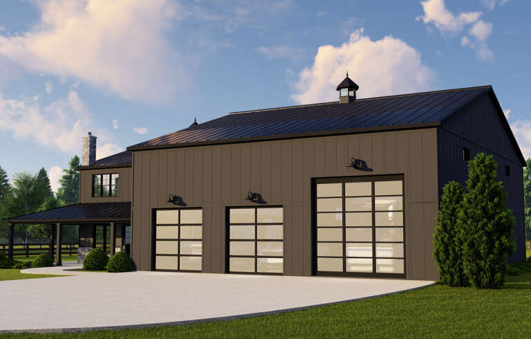 Barn House Plan #5032-00170 Elevation Photo