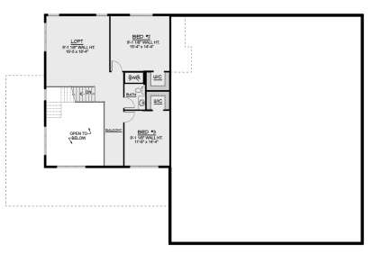 Second Floor for House Plan #5032-00170