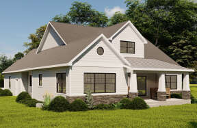 Modern Farmhouse House Plan #5032-00171 Elevation Photo