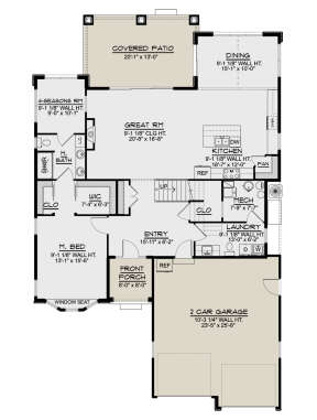 Main Floor  for House Plan #5032-00171