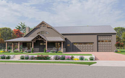 House Plan House Plan #27714 Front Elevation 