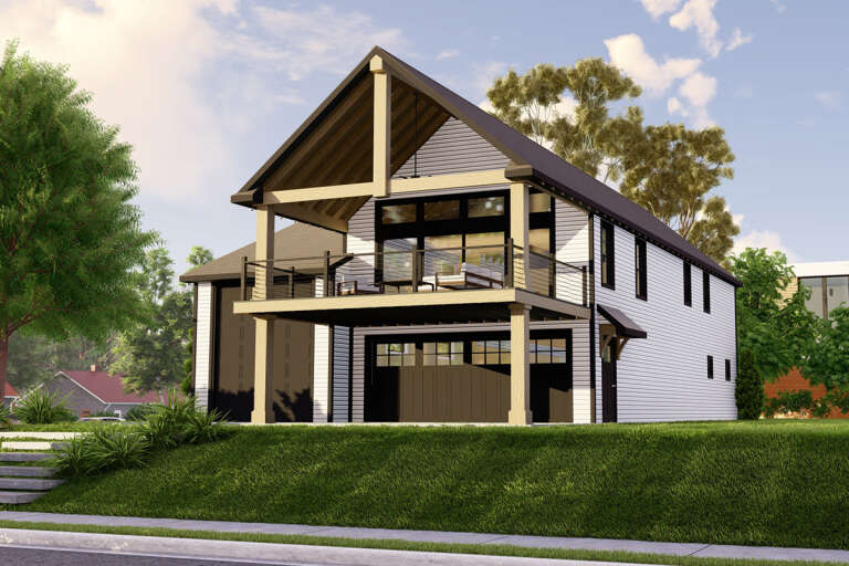 House Plan House Plan #27715 Front Elevation 