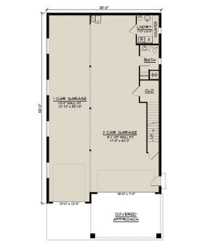 First Floor for House Plan #5032-00173