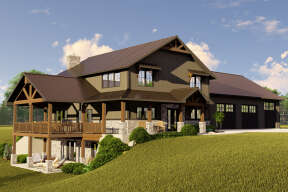 Barn House Plan #5032-00174 Elevation Photo
