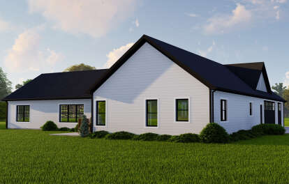 Modern Farmhouse House Plan #5032-00175 Elevation Photo