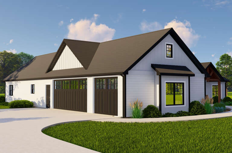 Modern Farmhouse House Plan #5032-00175 Elevation Photo