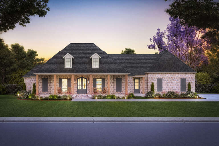 House Plan House Plan #27718 Front Elevation 