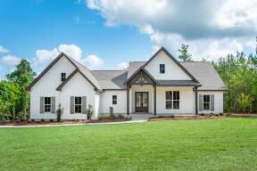 Modern Farmhouse House Plan #041-00299 Elevation Photo