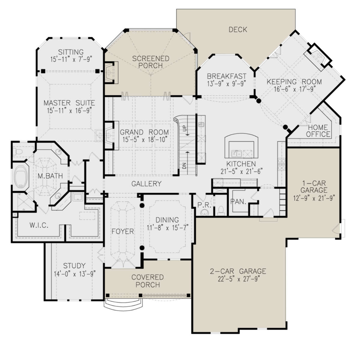 Main Floor  for House Plan #699-00325