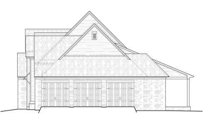 European House Plan #5995-00014 Elevation Photo