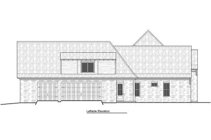 European House Plan #5995-00016 Elevation Photo