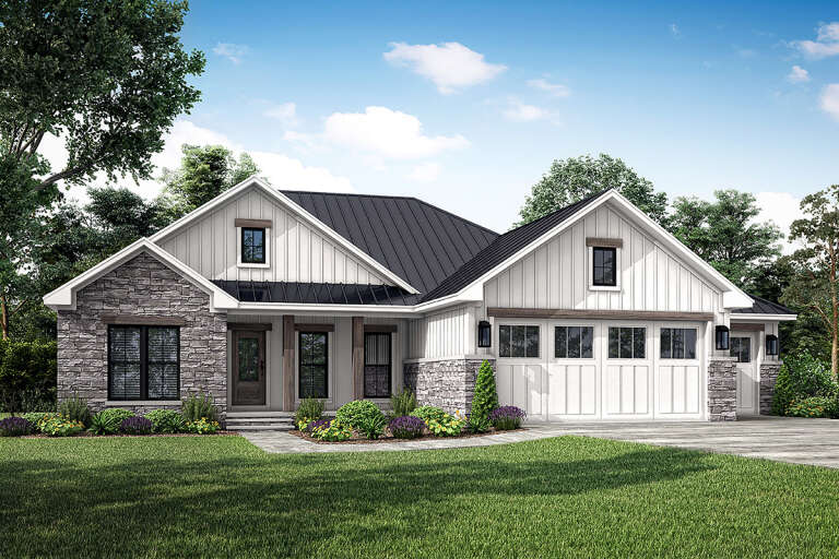 House Plan House Plan #27727 Front Elevation 