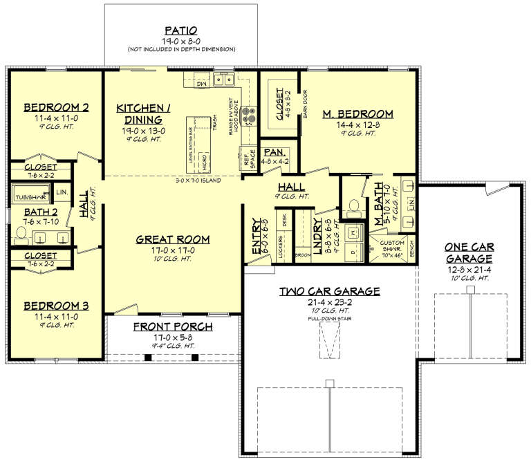 House Plan House Plan #27727 Drawing 1