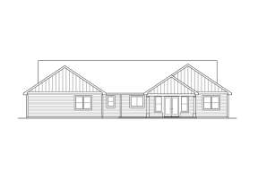Craftsman House Plan #035-01026 Elevation Photo