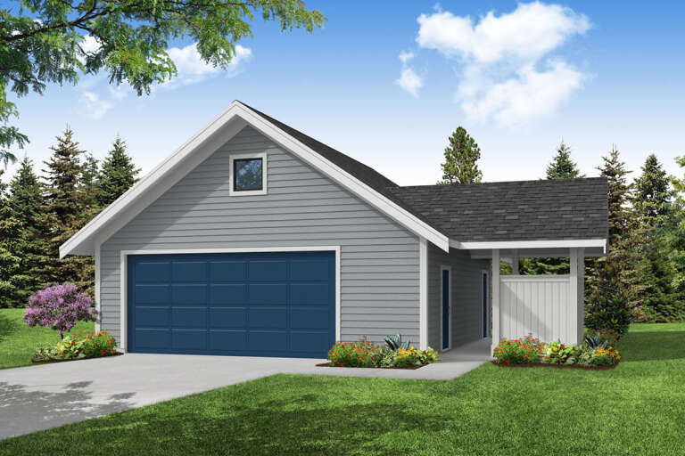 Traditional House Plan #035-01027 Elevation Photo