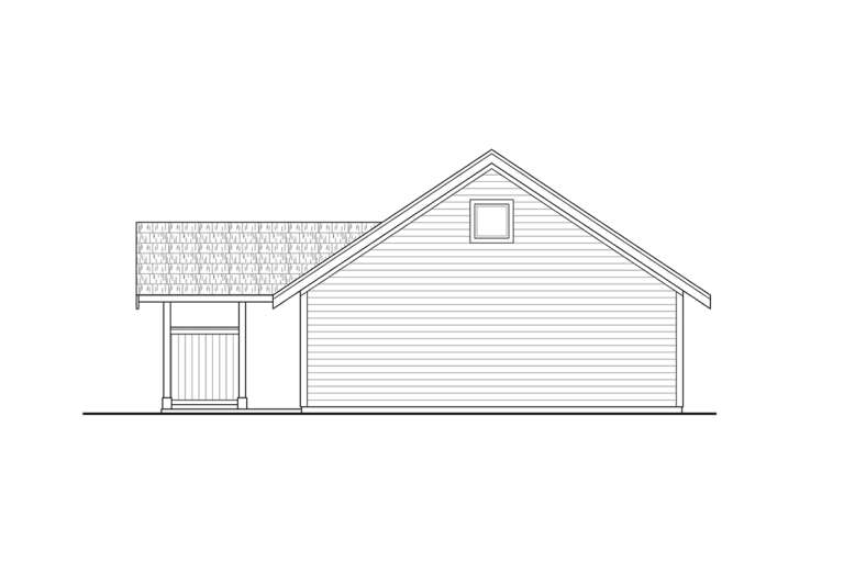 Traditional House Plan #035-01027 Elevation Photo
