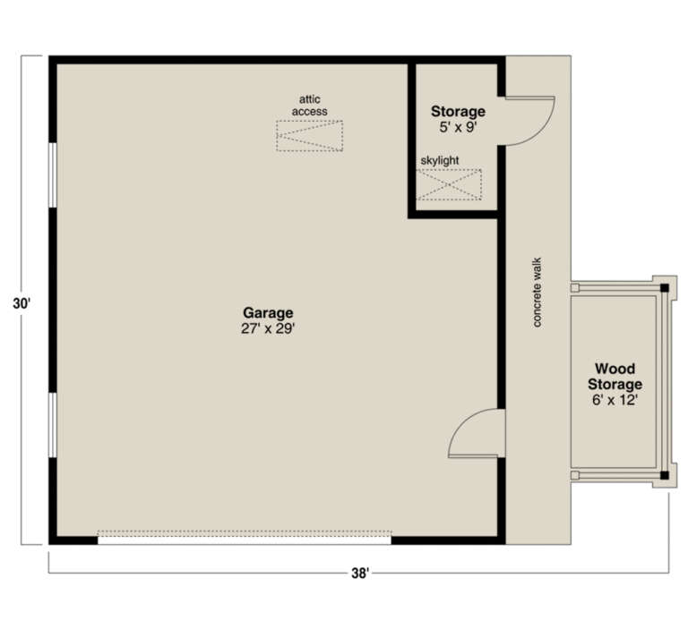 House Plan House Plan #27730 Drawing 1