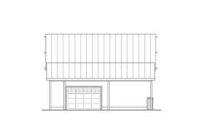 Craftsman House Plan #035-01028 Elevation Photo