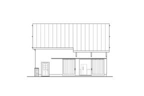 Craftsman House Plan #035-01028 Elevation Photo