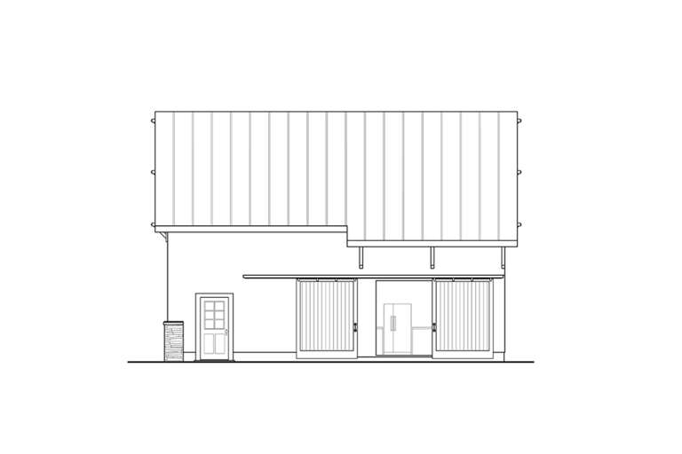 Craftsman House Plan #035-01028 Elevation Photo