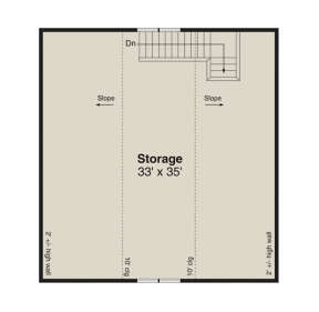 Second Floor for House Plan #035-01028